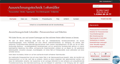Desktop Screenshot of preisauszeichner.de