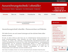 Tablet Screenshot of preisauszeichner.de